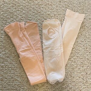 Kids Peach and Cream Ballet/ Lyrical Tights
